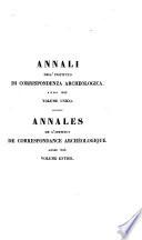 Annali dell'Instituto di corrispondenza archeologica