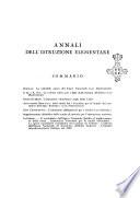 Annali dell'istruzione elementare rassegna bimestrale della Direzione generale per l'istruzione elementare