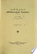 Annali dell'Osservatorio vesuviano