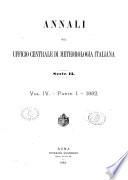 Annali dell'ufficio centrale di meteorologia italiana