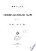 Annali dell'Ufficio centrale meteorologico italiano