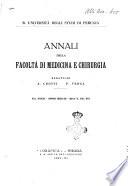 Annali della Facoltà di medicina e chirurgia