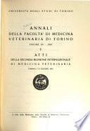 Annali della Facoltà di Medicina Veterinaria di Torino