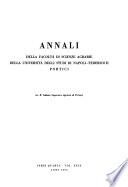 Annali della Facoltà di Scienze Agrarie della Università degli Studi di Napoli, Portici