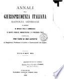 Annali della giurisprudenza italiana