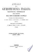 Annali della giurisprudenza italiana