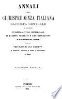Annali della giurisprudenza italiana