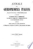 Annali della giurisprudenza italiana