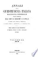 Annali della giurisprudenza italiana