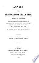Annali della propagazione della fede