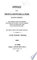 Annali della propagazione della fede