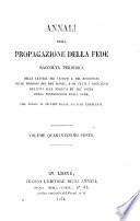 Annali della propagazione della fede