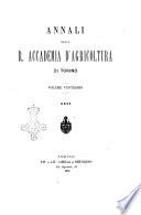 Annali della R. Accademia d'agricoltura di Torino