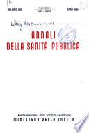 Annali della sanità pubblica