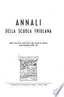 Annali della scuola friulana