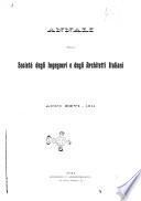 Annali della Società degli ingegneri e degli architetti italiani. Parte 1., Atti della società