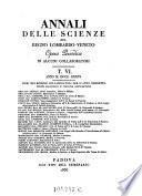Annali Delle Scienze Del Regno Lombardo-Veneto Opera Periodica Di Alcuni Collaborati