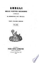 Annali delle scienze religiose
