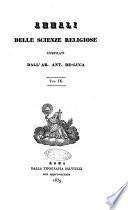 Annali delle scienze religiose