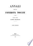 Annali delle Universitá toscane