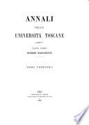 Annali delle Università Toscane