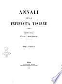 Annali delle università toscane