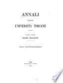 Annali delle università toscane