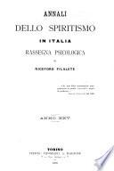 Annali dello spiritismo in Italia