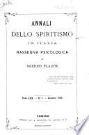 Annali dello spiritismo in Italia