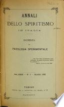 Annali dello spiritismo in Italia
