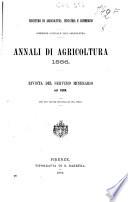 Annali di agricoltura. Rivista del Servizio minerario