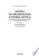 Annali di archeologia e storia antica