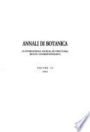 Annali di botanica