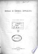 Annali di chimica applicata