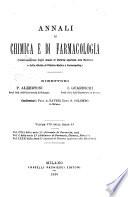 Annali di chimica e di farmacologia