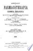 Annali di farmacoterapia e chimica