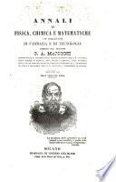 Annali di fisica, chimica e matematiche