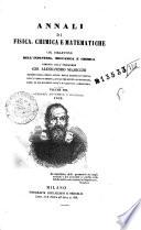 Annali di fisica, chimica e matematiche