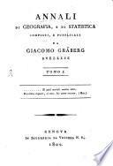Annali di geografia e di statistica