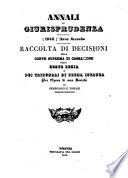 Annali di giurisprudenza