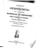 Annali di giurisprudenza ...