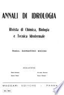 Annali di idrologia