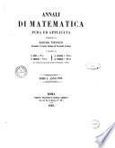 Annali di Matematica