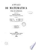 Annali Di Matematica Pura Ed Applicata