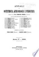 Annali di ostetricia, ginecologia e pediatria