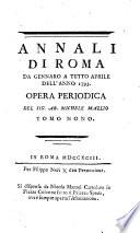 Annali di Roma ...