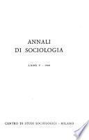 Annali di Sociologia