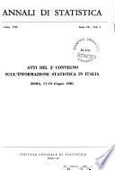 Annali di statistica
