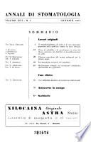 Annali di stomatologia