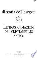 Annali di storia dell'esegesi